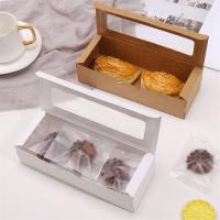 Cajas de macarrones con ventana de exhibición transparente, contenedor de macarrones o Kit de caja de embalaje para pasteles, postres de Chocolate A, 25 piezas - details 6