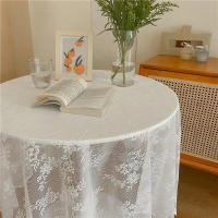 Mantel de Encaje Blanco Vintage Ideal para Hoteles, Bodas, Fiestas, Picnics - details 24