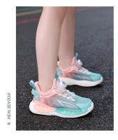 Zapatos deportivos informales para niños de marca de primavera, zapatos ligeros para correr para niños y niñas, zapatillas de deporte con botón giratorio de suela suave para niños - details 15