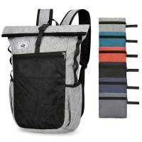 Mochila de gran capacidad con correas ajustables - Tejido de Oxford duradero, múltiples compartimentos, cierre con cremallera, ideal para senderismo, ciclismo, deportes y más, mochila deportiva |   Bolsa con correas ajustables |   Mochila con cremallera - details 1