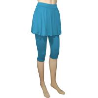 Mallas deportivas de Color sólido para mujer, Leggings cortos sin costuras, falda informal, pantalones de Yoga - details 10