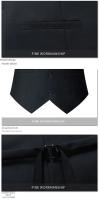 Chaleco de traje de hermano para hombre, ropa de negocios de estilo occidental, chaleco sin mangas de verano para escena de boda - details 9