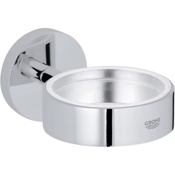 Grohe Essentials - Soporte de vaso/Jabonera Redondo Ref. 40369001 - 1