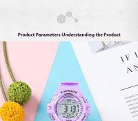 Reloj Electrónico SHUNWAY Impermeable Reloj de Alarma Luminoso para Deportes de Estudiantes y Niños - details 3