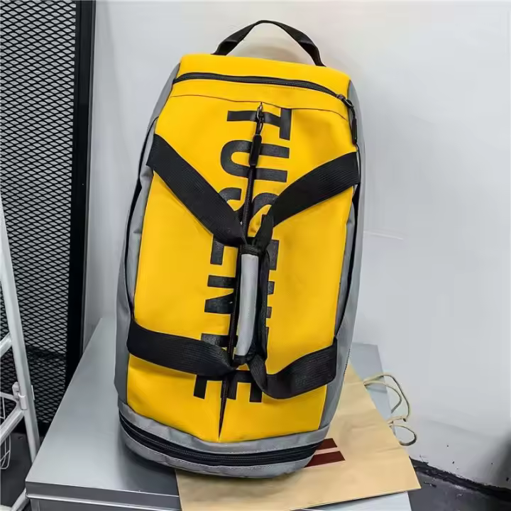 Mochila multifuncional de gran capacidad, mochila deportiva para gimnasio, viaje, bolso de lona impermeable con bolsillo para zapatos independiente - 1