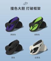 Ropa de playa versátil antideslizante para deportes al aire libre, chanclas de EVA con suela gruesa. - details 7