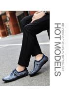 Zapatos Blancos Nuevos de Tamaño Grande Mocasines Casuales Británicos Transpirables para Hombre - details 9