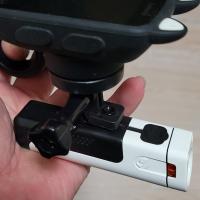 Soporte de Lámpara Frontal para Bicicleta Accesorios de Bicicleta Compatible con Bontrager Ion Prort Lifting Colgante de Plástico Peligro Normal - details 3