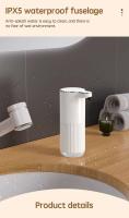 Accesorios de baño HQ, dispensador automático de líquido, tipo C de 360 ​​ml, dispensador de jabón blanco de 4.º grado - details 6
