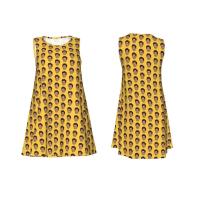Vestido veraniego suelto personalizado H-Fine e Album S-Styles con estampado de bolsillo, vestido sin mangas para mujer para vacaciones en la playa - details 121