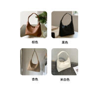 Nicho de gama alta sentido bolso de hombro de gran capacidad casual y versátil otoño simple pu bolso de cuero suave mujer - details 3
