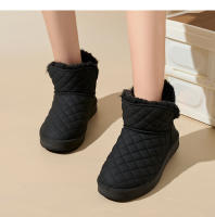 Botas de nieve de lana zapatos de algodón engrosado de moda versátil caliente suela gruesa corta - details 13