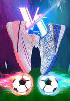 Zapatos de Fútbol para Niños Hebilla Giratoria Adecuados para Niñas Entrenamiento Escolar - details 2