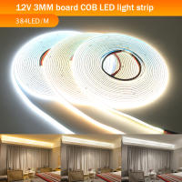 GAHADA Tira de LED COB Ultra Delgada de 3mm Luces Lineares Flexibles para Decoración de Dormitorio - details 1