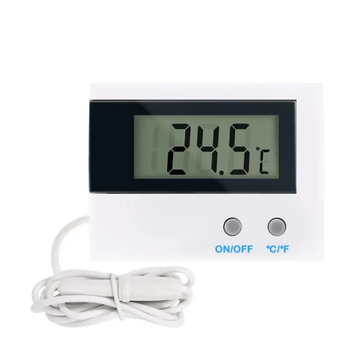 Termómetro Digital electrónico de ST-1A, medidor de temperatura de sonda impermeable,-50 ~ 80 ℃, para pecera, acuario, refrigerador - 1