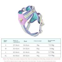 Conjunto de correa y arnés para perro transpirable, Collar reflectante Quicklace para mascotas, cuerda suave y ajustable, chaleco con correa para el pecho para perros pequeños - details 0