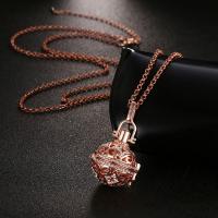 Collar de cadena con colgante de medallón hueco para mujer, joyería larga, llamador de Ángel, Bola de armonía, campana de sonido Musical, regalo - details 3
