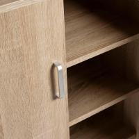Librería de Dos Puertas Mueble auxiliar de madera 60cms de ancho, 32.5cms de profundidad, 124cms de alto Blanco - details 17