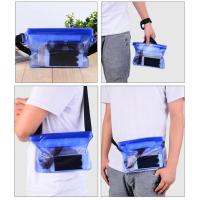 Bolsa gruesa impermeable para teléfono, bolsa impermeable de cintura plegable transparente, bolsa de almacenamiento suave subacuática para natación, deportes al aire libre - details 1