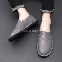 Nuevos zapatos negros planos De alta calidad para hombre, mocasines De cuero genuino, zapatos informales clásicos 2025 - details 10