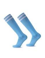 Calcetines de Fútbol a Rayas Blancas y Negras Altura del Tobillo Ideal para Hombres, Niños, Mujeres - details 13