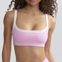 Conjunto de Yoga para Mujer Sujetador de Espalda con Contraste de Colores Desnudos - details 3