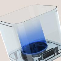 Mini lavadora portátil ultrasónica, lavadora de esterilización con luz azul - details 4