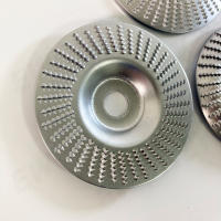 Juego de Discos de Tallado de Madera de Alta Velocidad 3pcs Rueda de Molienda Plateada - details 1