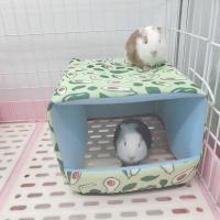 Nido de Muselina Suave para Cobayas Almohadilla Ligera y Transpirable para Mascotas Pequeñas - details 13