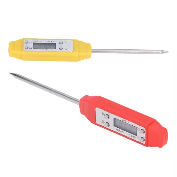 Termómetro electrónico de bolsillo para alimentos, pluma de calibración automática Digital, alta precisión - 1