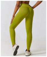 Pantalones de Yoga Transpirables para Mujer Pantalones Deportivos sin Costuras Elásticos Hips Push Up Leggings de Fitness Exercise Yoga Tipo de Paño: Entrenamiento - details 5