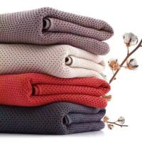 Paño de cocina de algodón para el hogar, paño de limpieza de panal, toalla de mano absorbente ultrasónica, 6 piezas - details 1