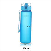 Botella de agua deportiva,Botella agua niño anti derrame, A Prueba de Fugas, Botella gym gimnasio, BPA Libre, Capacidad de 560ml, Tazas originales, cantimplora infantil deportes niña - details 0