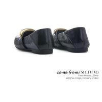 Zapatos Mary Jane de cuero, nuevos zapatos planos con correa de metal, solo zapatos de mujer, temperamento retro, zapatos casuales de mujer - details 10
