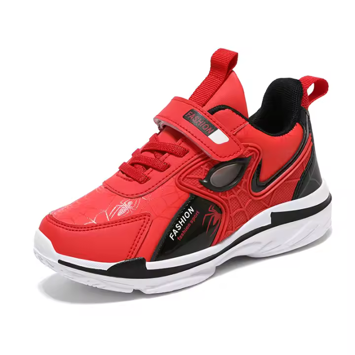 Zapatillas de deporte de araña de dibujos animados para niños, zapatos deportivos impermeables, zapatillas de tenis antideslizantes para exteriores, zapatillas de correr informales ligeras - 1
