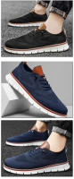 Zapatos de cuero sin cordones para hombre, zapatillas cómodas, informales, a la moda británica, para exteriores - details 6