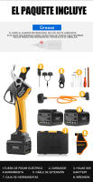 Tijeras de podar eléctricas profesionales SWANSOFT 758 de 40 mm con batería de 4Ah+4Ah y pantalla LED para podar árboles - details 7