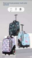 Mochila Escolar de Rueda Grande Impermeable, Resistente al Desgaste, Capacidad para Hombres y Mujeres Hecha en China - details 25