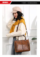 Bolso para mujer nuevo bolso de hombro de moda para mujer bolso de mano retro de gran capacidad para mujer bolso simple oblicuo. - details 7