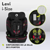 Silla infantil de coche 76-150 cm, Grupo 1 2 3, Protección Lateral, Reposacabezas ajustable de 10 etapas, Reposabrazos Cómodos, Respaldo Extraíble - details 34