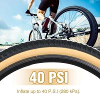ZUKKA Par de Neumáticos para Bicicleta de Montaña Agarre Fuerte Adecuado para MTB 20/24/ 26/27.5/29 - details 3