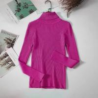 Suéter de mujer, jersey de invierno de punto con cuello alto, jersey ajustado de manga larga, Tops 2025, camisas informales para mujer, ropa suave y cálida Y2K - details 6