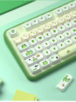 Little Frog MOA Keycap PBT Sublimación Adecuado para 61/68/84/87/89/96/ 98 / 100 / 104 / 108 teclas (Teclado no incluido) - details 1