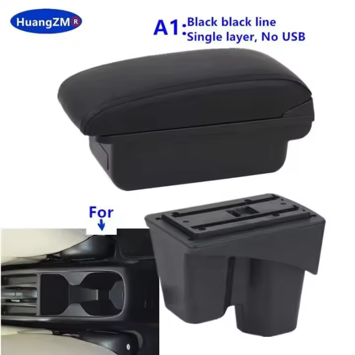 Reposabrazos para coche Honda New City, aire acondicionado central modificado interior dedicado, piezas automotrices - 1