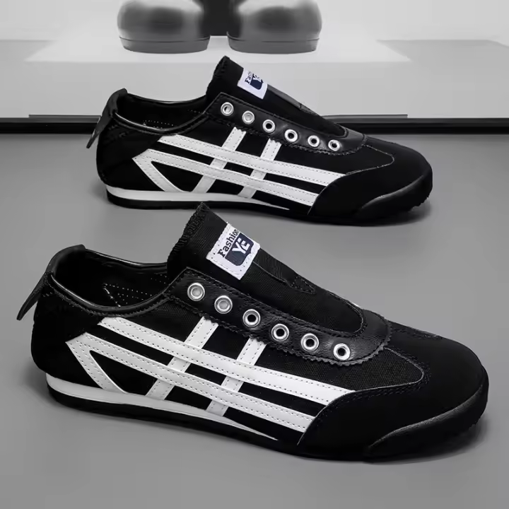 2025 Nuevo Cortez Casual Fashion Todo a juego Antideslizante Plano Ligero Transpirable Con cordones Bombas simples resistentes al desgaste - 1