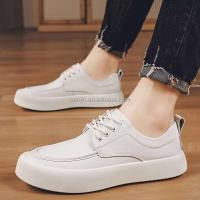 Nueva venta al por mayor, zapatos Vintage de cuero transpirable de verano para hombre, zapatillas clásicas con cordones de vaca Real, zapatillas antideslizantes de alta calidad 44 - details 2