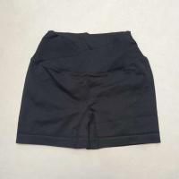 Crossover mujeres deporte gimnasio entrenamiento correr cintura alta Yoga Push Up cadera sin costuras Fiess Shorts - details 10