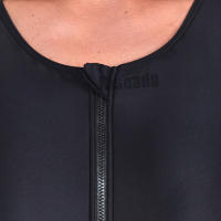 Bañador sin mangas de una pieza para mujer, traje de baño atlético con cremallera para surfear, Monokini - details 4