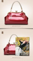 Bolso de mujer 2025 nueva moda de charol rojo brillante bolso de boda nupcial bolso de mensajero de hombro para mujer - details 22