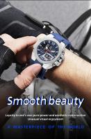 SMAEL, relojes de lujo para hombres, ejército militar, reloj de pulsera deportivo Digital resistente al agua para hombres, reloj con pantalla Dual, reloj Masculino - details 4
